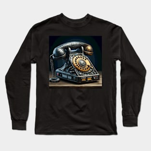 Steampunk Phone Long Sleeve T-Shirt